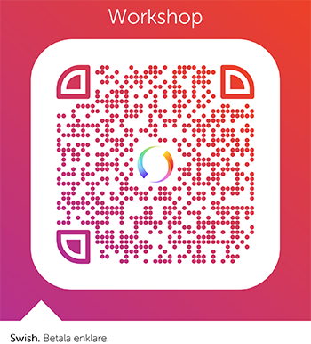 SWISH-QR-kod för workshop